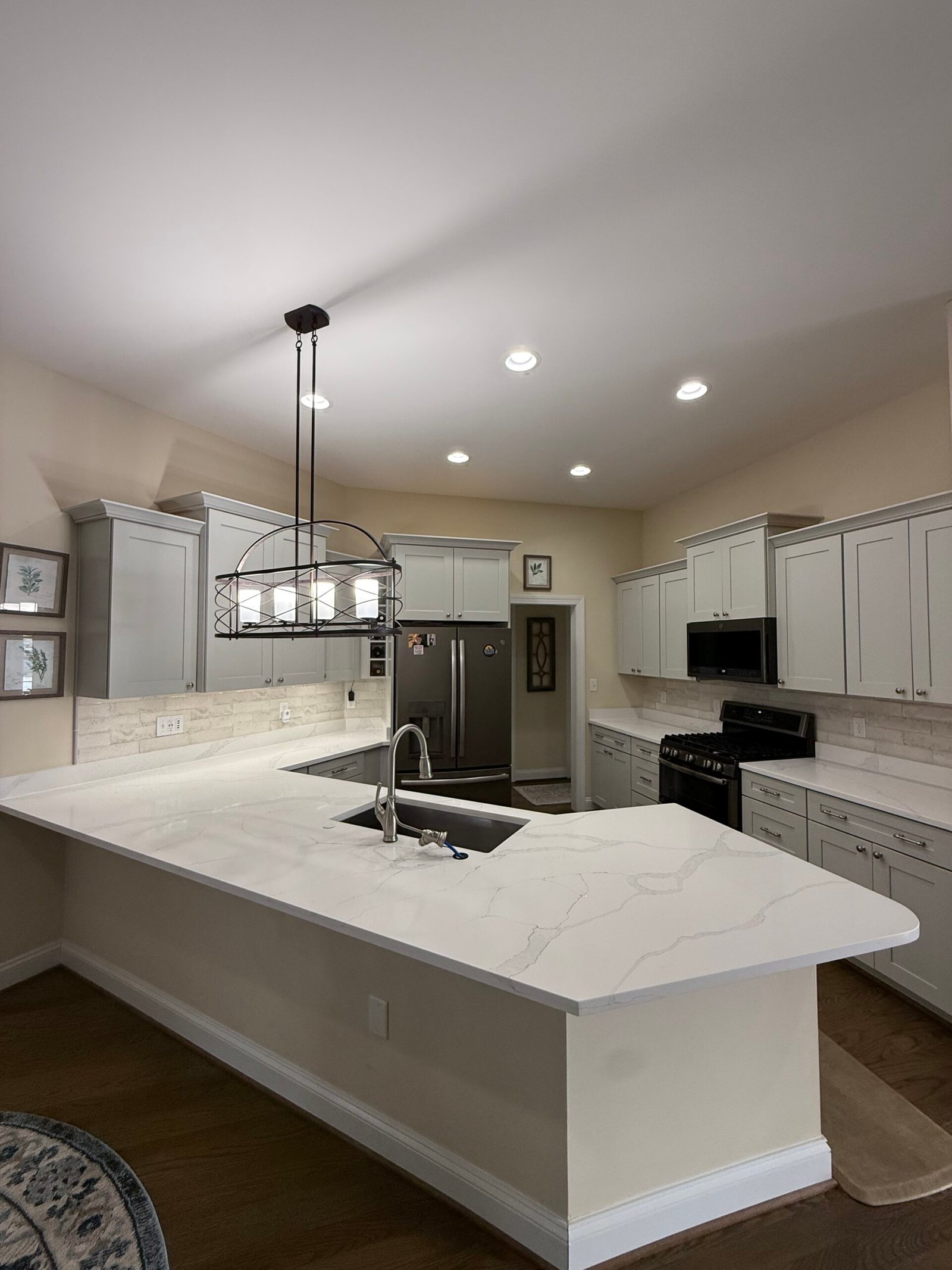 Transitional Kitchen Remodel by The One Inc Kitchen & Bath — Project 1 project photo
